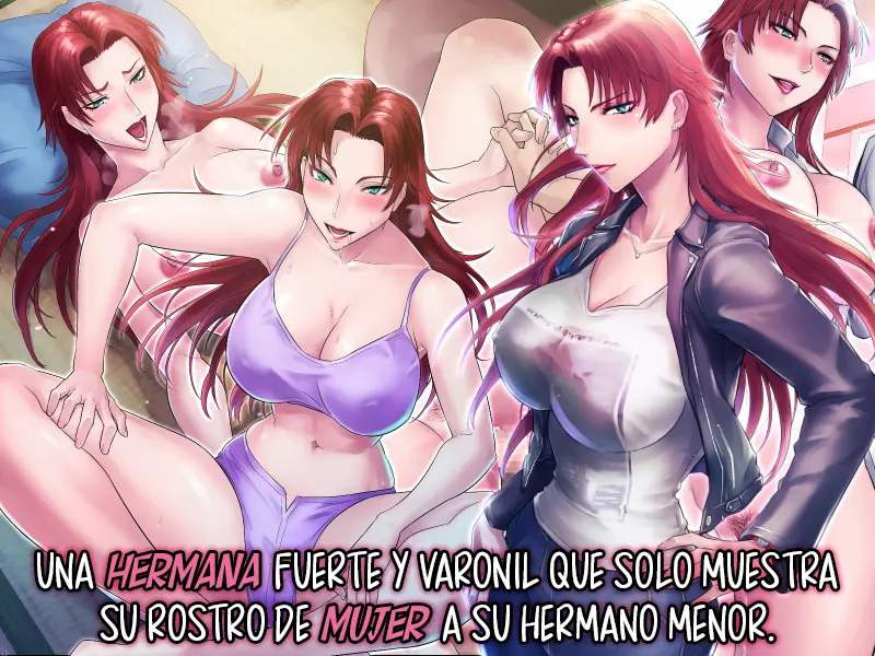 Tsuyoki de Otokomasari na Ane ga Otouto ni dake Miseru Onna no Kao | Una hermana fuerte y varonil que solo muestra su rostro de mujer a su hermano menor