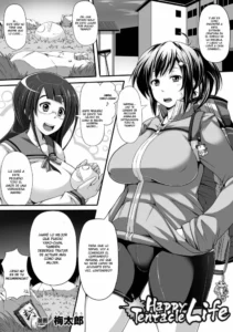 [Umetarou] Happy Tentacle Life (Comic Unreal Anthology Ishukan Maniacs Vol. 2) [Spanish] [DESCAVELLADOHEN] [Digital]