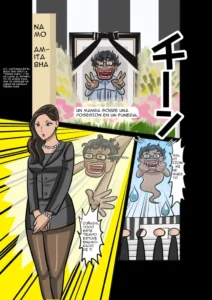 Un manga sobre posesión en un funeral