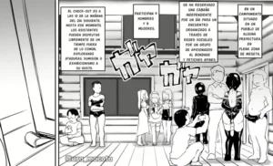 Una entrevista con un artista de doujinshi erótico en una reunión de SM