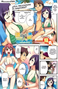 [Unagimaru] Nagasarete Mujintou | Náufragos... Isla desierta (COMIC HOTMiLK 2011-08) [Spanish] [ThanatoS184]