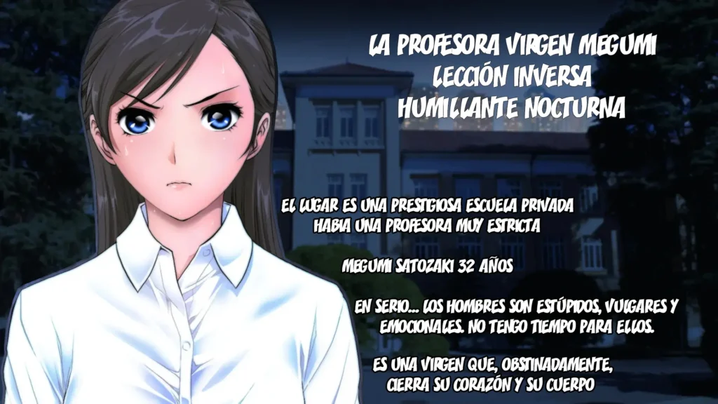 Virgin Teacher Megumi_Nighttime Humiliating Reverse Lesson