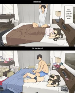 [Wakamatsu] Osanai koro kara Jitsu no Kazoku no You ni Sugoshite kita Gishi to H suru Hanashi + Omake Kakosaku [Spanish] [Alteracionskl Scan S.A.]