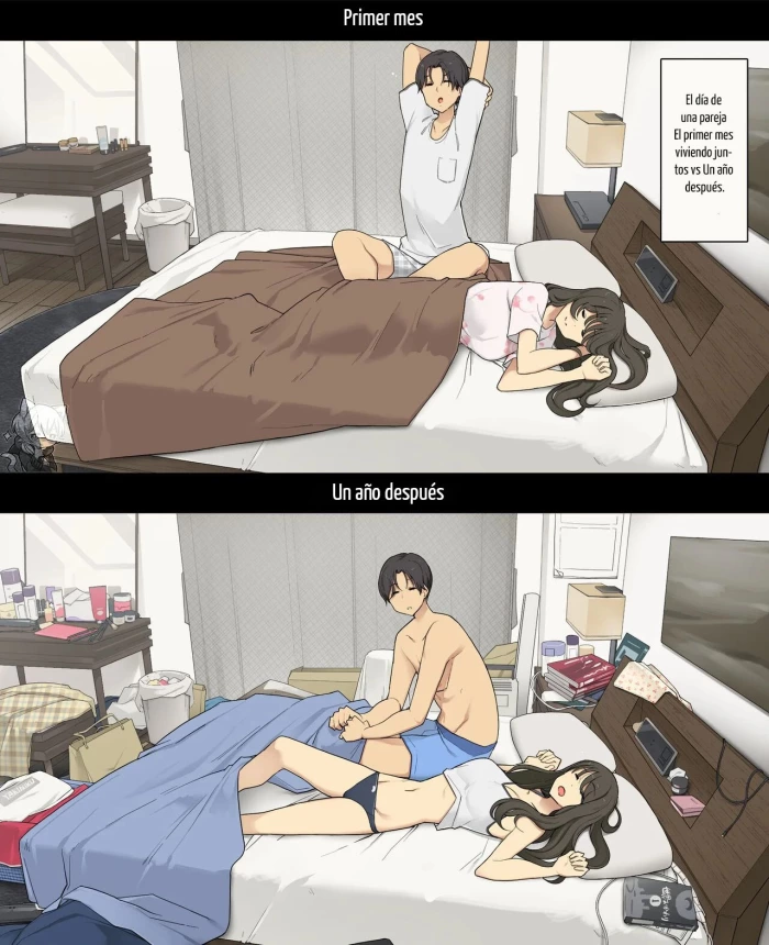 [Wakamatsu] Osanai koro kara Jitsu no Kazoku no You ni Sugoshite kita Gishi to H suru Hanashi + Omake Kakosaku [Spanish] [Alteracionskl Scan S.A.]