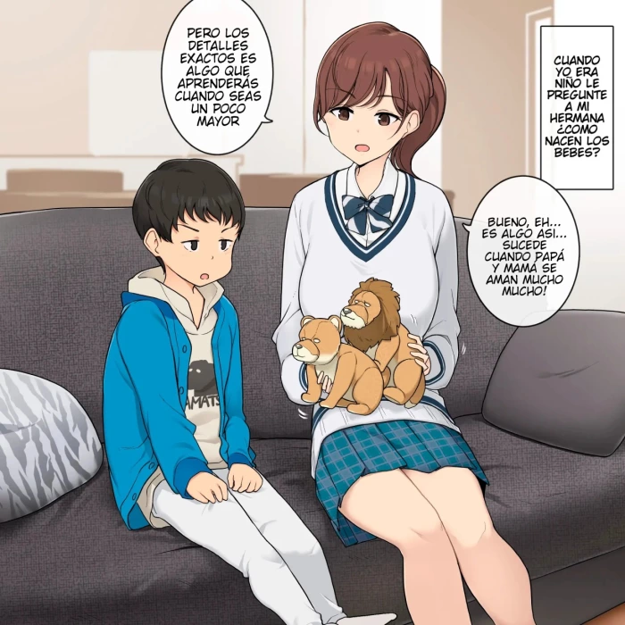 [Wakamatsu] Kozukuri no Shikata o Dankai-teki ni Oshiete Kureru Onee-san [Spanish] [Alteracionskl Scan S.A.]