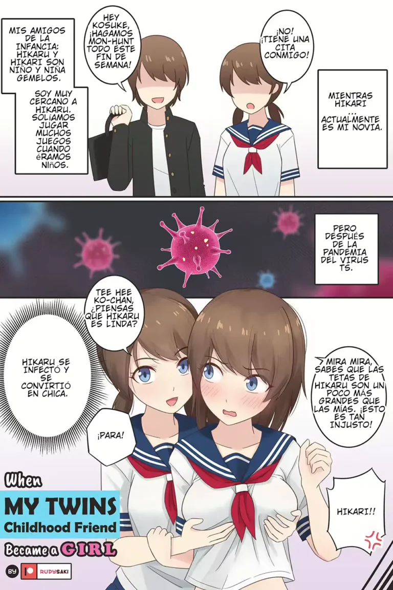 When My Twins Childhood Friend Became a Girl