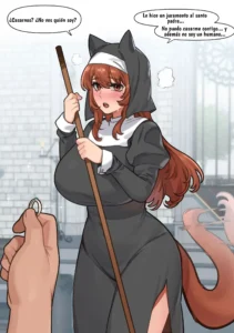 Wolf Nun sin censura