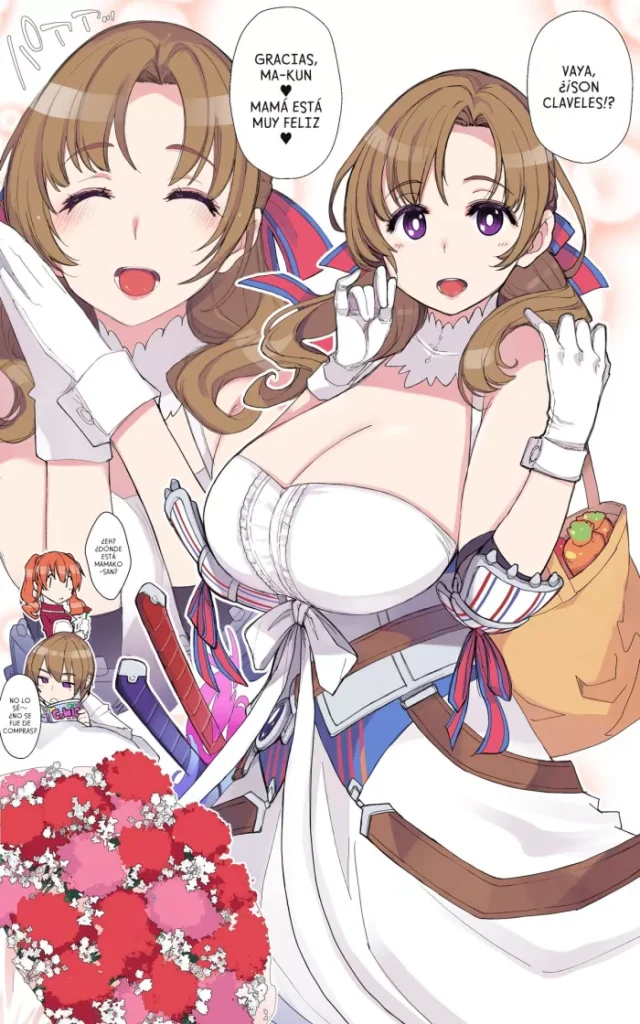[Xration (mil)] Mother’s Day | Día De La Madre (Tsujou Kougeki ga Zentai Kougeki de 2-kai Kougeki no Okaasan wa Suki desu ka?) [Spanish]