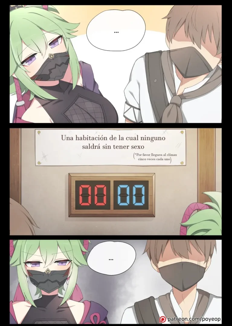 xxx Shinakereba Derarenai Heya | A room where you can’t go out without xxx (decensored)