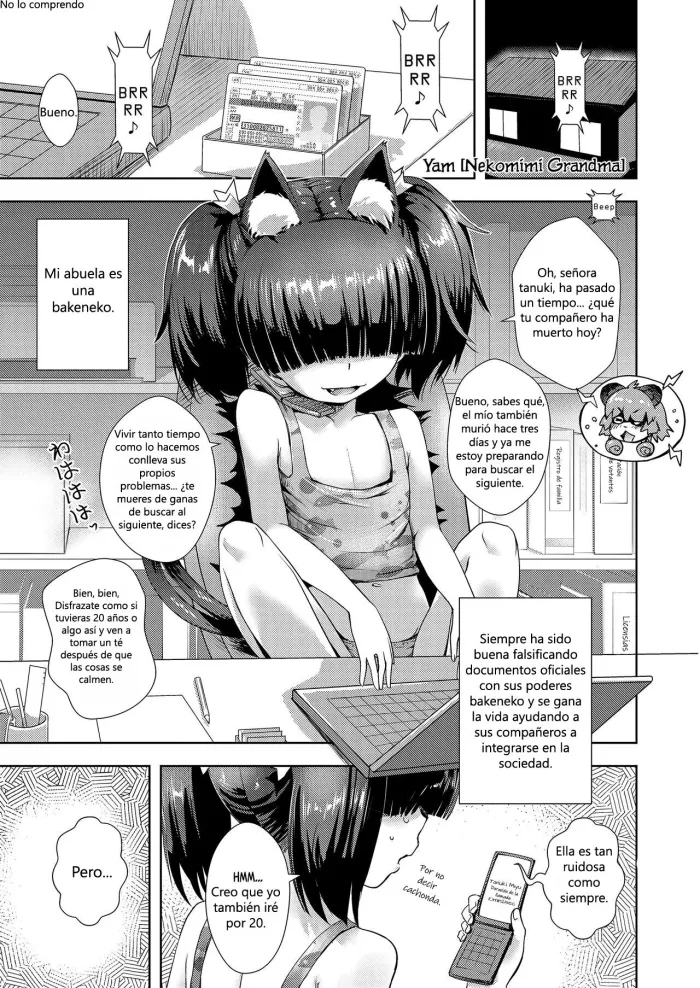 [yam] Nekomimi Baa-chan | Mi abuela Nekomimi (Towako 8) [Spanish] [Digital]
