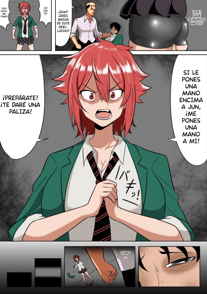 [Yamino Kuroko] Tomo-chan ga Onnanoko ni wa Dekinai koto ni Te o Dasu Hanashi. | Una historia sobre Tomo-chan haciendo cosas que las chicas no pueden hacer. (Tomo-chan wa Onnanoko!) [Spanish] [Colorized]