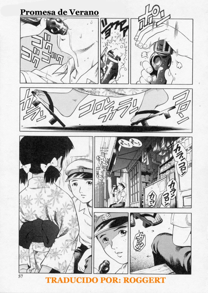 [Yanagawa Rio] Yakusoku no Natsu | Promesa de Verano (Hanjuku Shoujo) [Spanish] [Roggert]