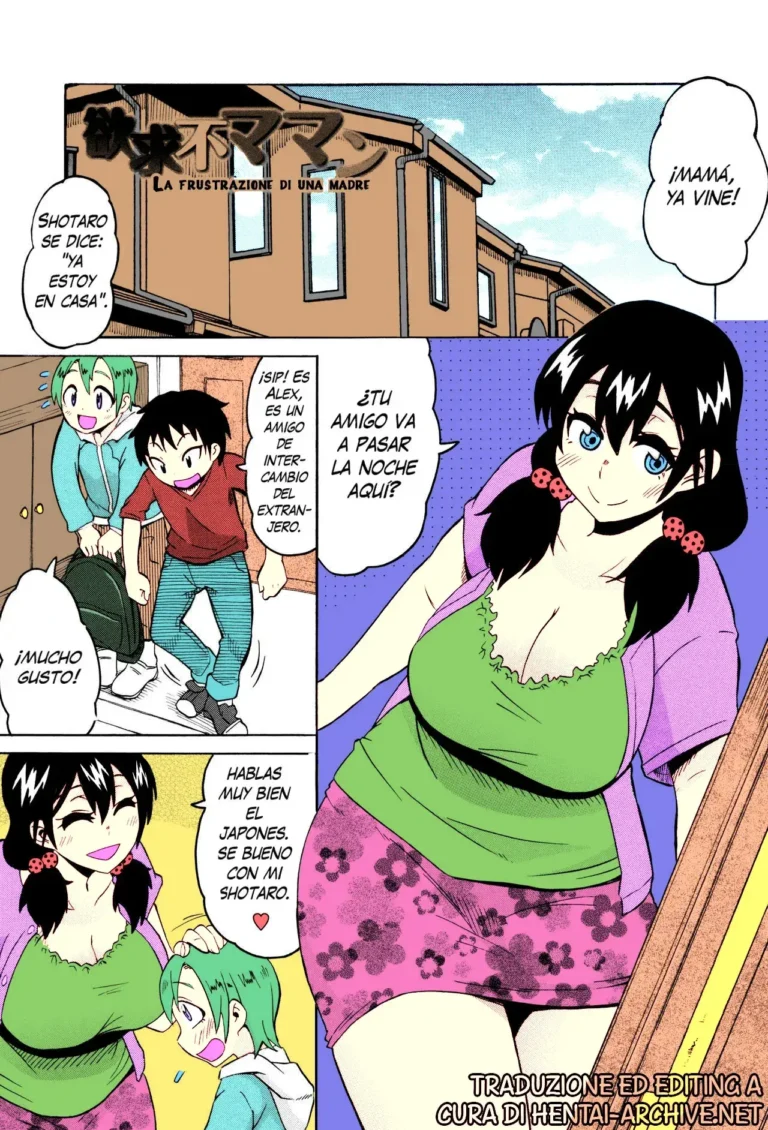 Yokkyuufu Maman｜Una Mami Frustrada (decensored)