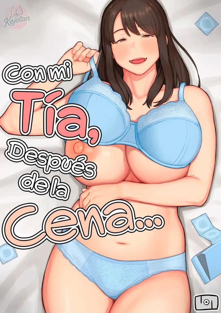 Yuuhan no Ato wa Oba-chan to…｜Con mi Tía, Después de la Cena…