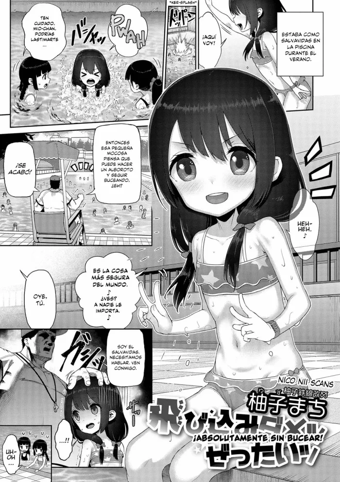 [Yuzu Machi] Tobikomi Dame Zettai | ¡Absolutamente sin bucear! (Digital Puni Pedo! Vol. 07) [Spanish] [Nico Nii Scans]