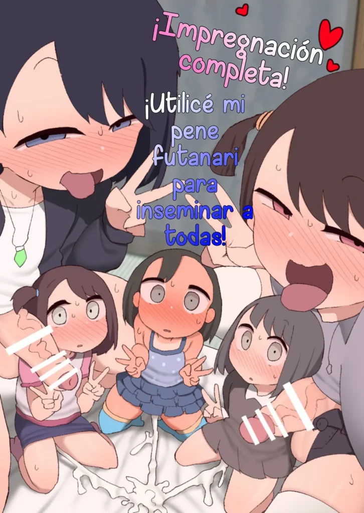 Zenin Jusei Kanryou! Futanari Chinpo de Haramasemashita! | ¡Impregnación Completa! ¡Utilize mi pene futanari para inseminar a todas!