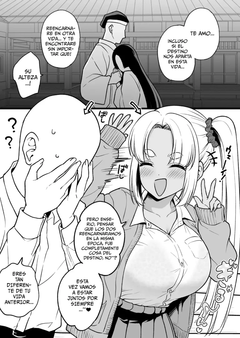 Zense de Musubarenakatta Hime ga Tensei Shitara Gorigori no Gal ni Natteta｜La Princesa que no Pudo Estar Conmigo Reencarnó como una Gal
