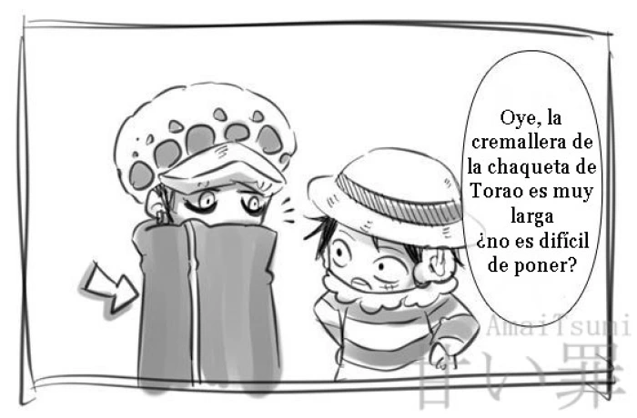 Zipper (one piece) – Spanish