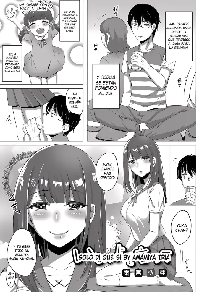 [Amamiya Iria] Ii yo to Itte | Sólo di que sí (COMIC Reboot Vol. 04) [Spanish] [TurboGrafx-16] [Digital]