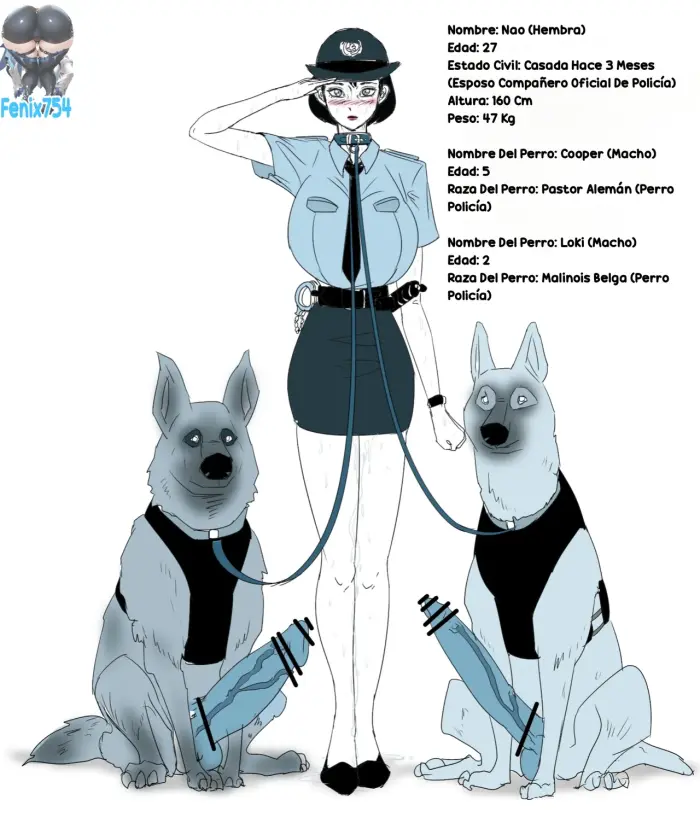 [Ante90] Nao Police x Dog