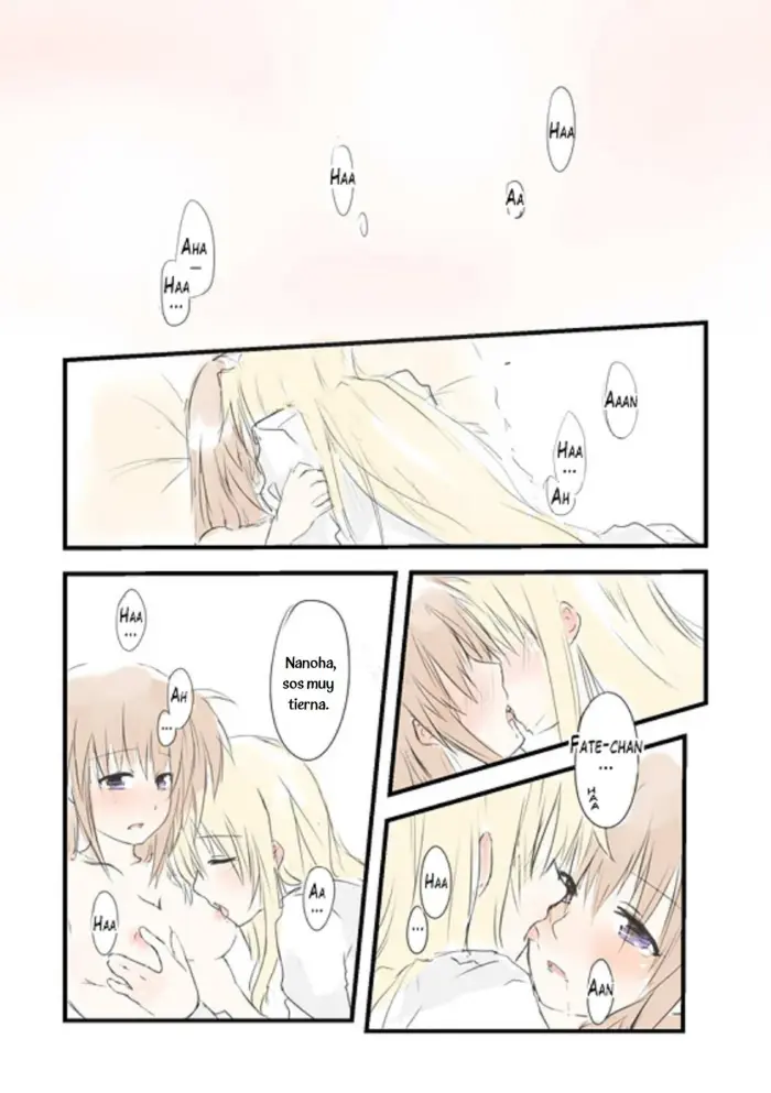 [Author?] Hazukashii (Mahou Shoujo Lyrical Nanoha) [Spanish] [Nekomi Fansub]