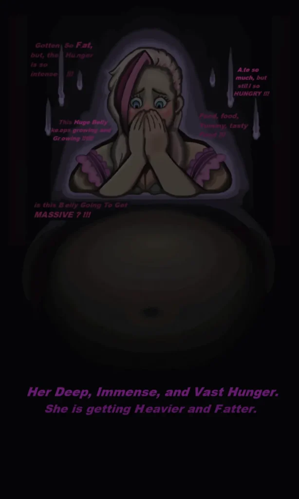Delicious Cuisine and her growing Fat belly.