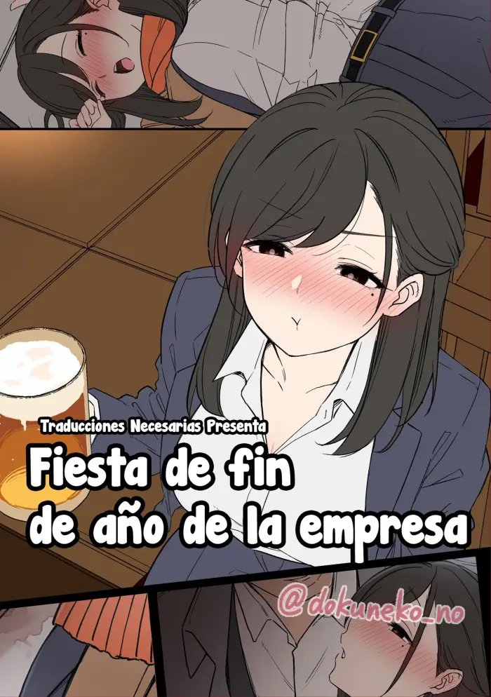 [Dokuneko Noil] Kaisha no Bounenkai (Zenpen) + (Kouhen) | Fiesta de fin de año de la empresa [Spanish] [Traducciones necesarias]