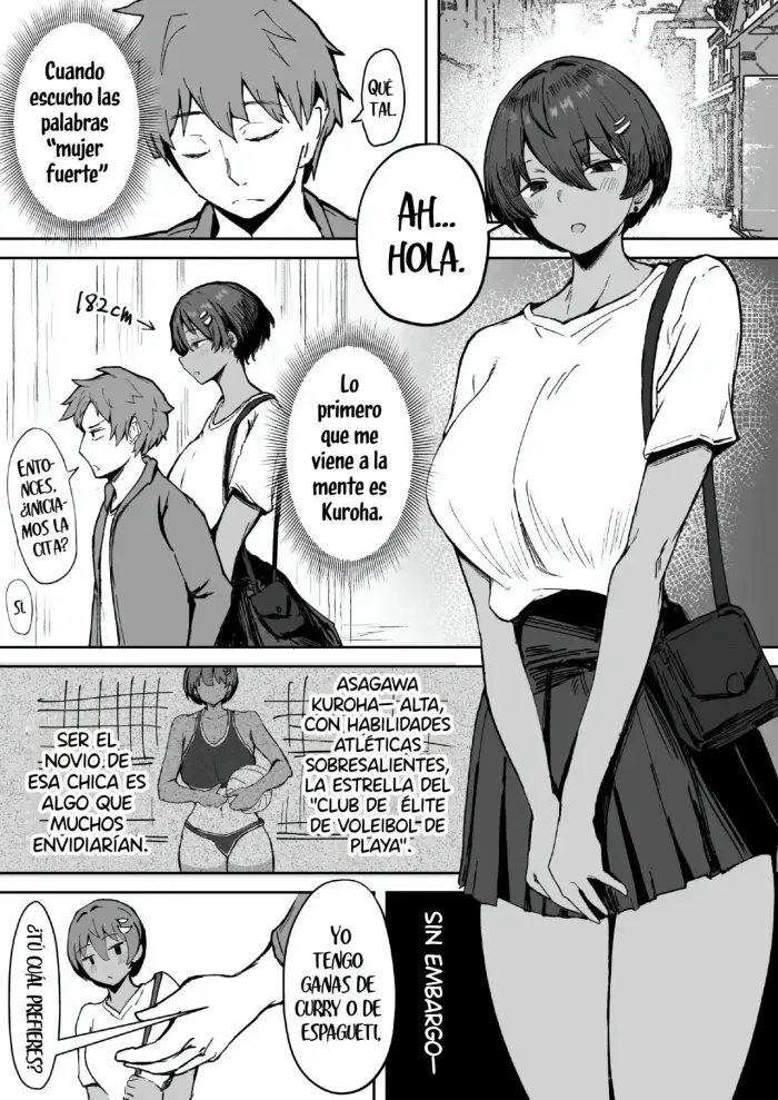 [Donmetsu] Tsuyoi Kanojo｜Una Novia Fuerte [Spanish] [Last Dance Scan]