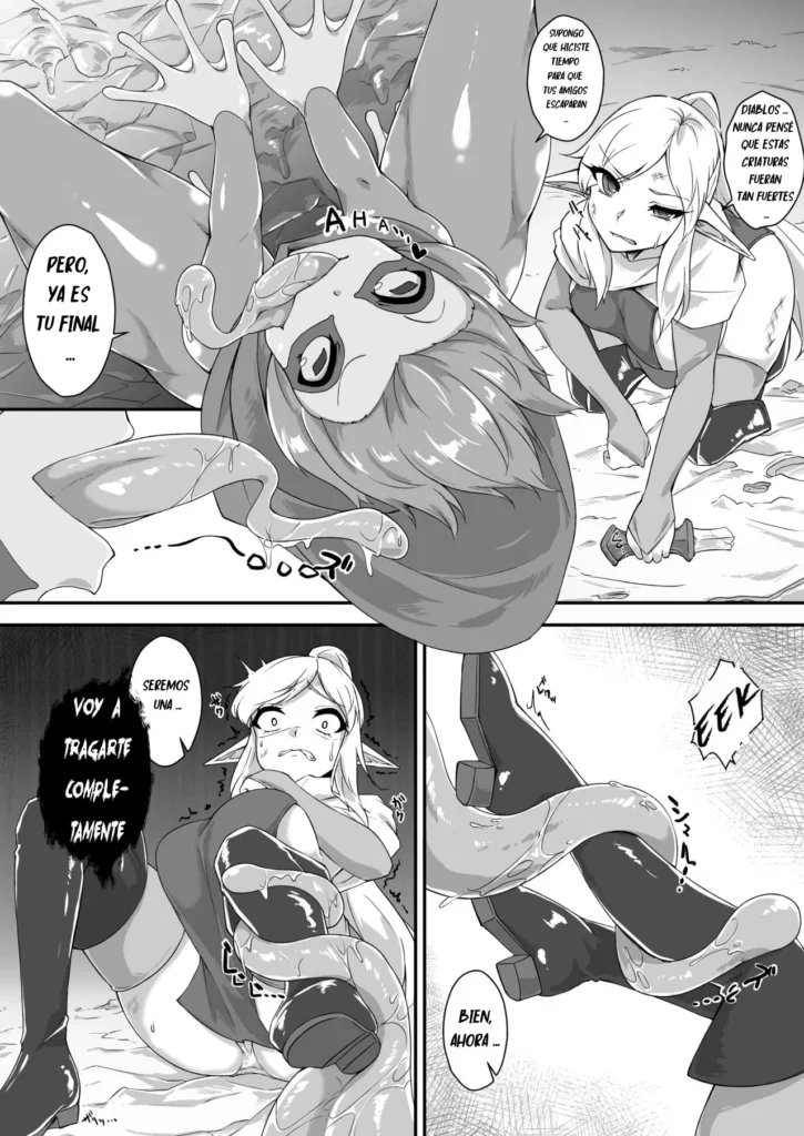 Frog girl vore español