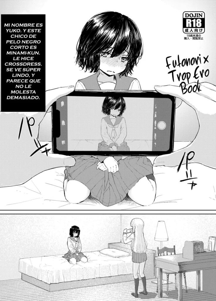 Futanari x Otokonoko no Eroi Hon β