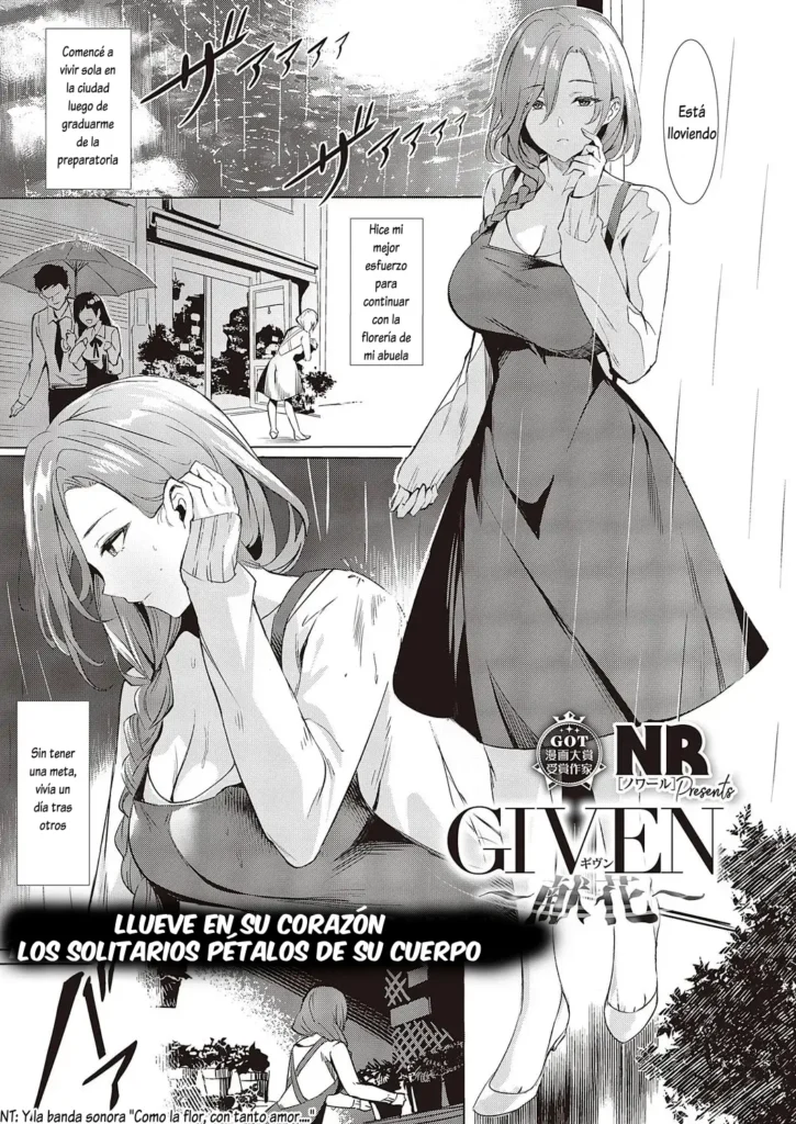 GIVEN ~Kenka~ | Love That Drenches The Lonesome Petals (COMIC ExE 44) [Spanish] [Lovely Diablesse Scan] [Digital