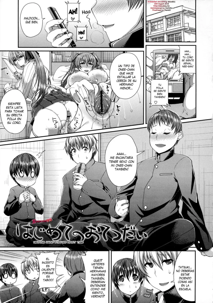 Hajimete no Otetsudai | Ayudando en su Primera Vez