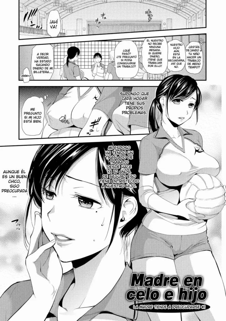 Hatsujou Oyako -Okaa-san wa Shinpaisei- | Madre en celo e hijo -La madre tiende a preocuparse-