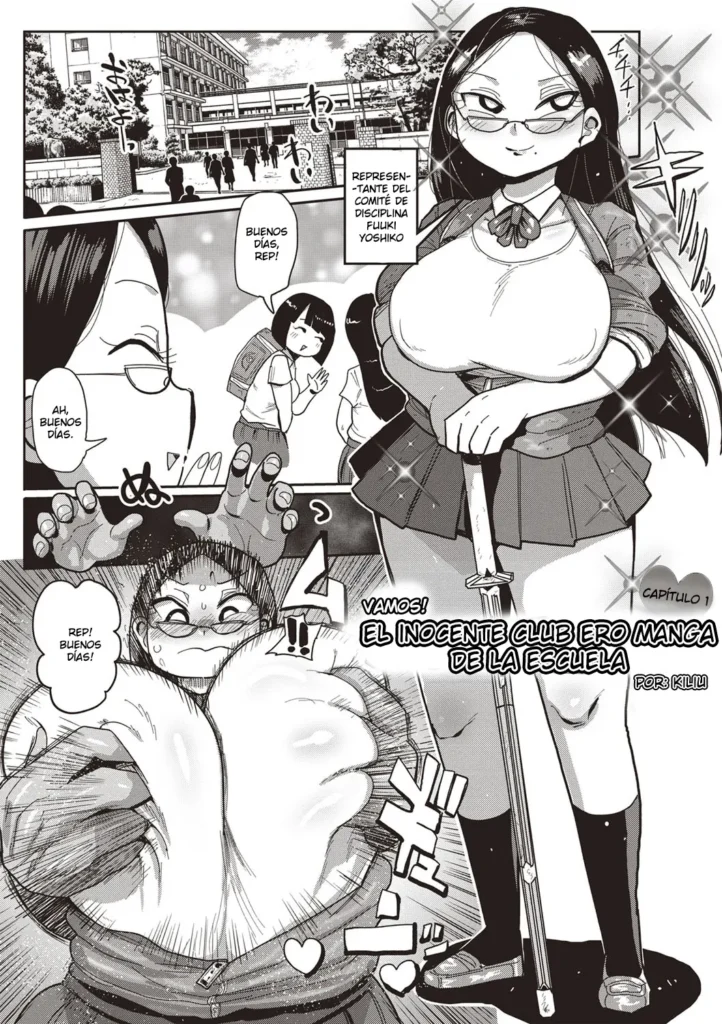 Ike! Seijun Gakuen Ero-Mangabu | Vamos! El Inocente Club Ero Manga de La Escuela Ch. 1-7