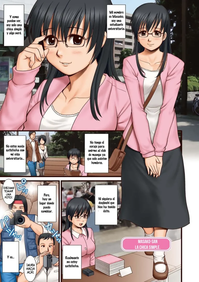Jimime no Masako-san | Masako-san La Chica Simple (decensored)