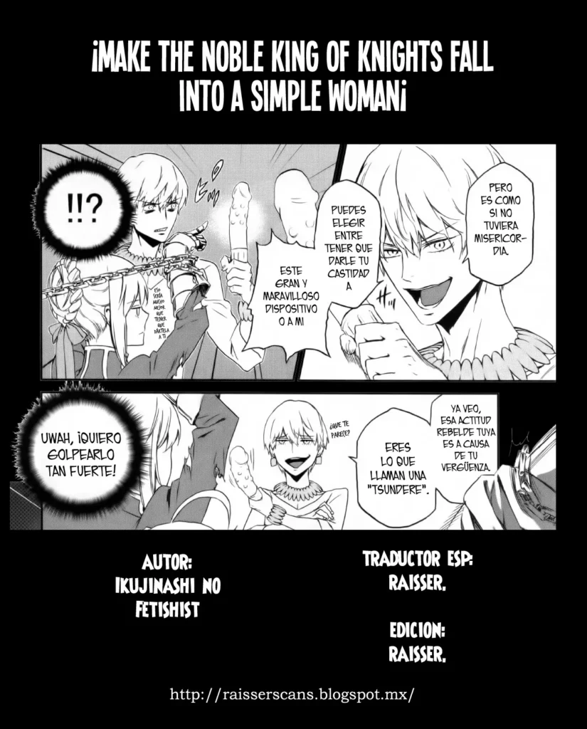 Kedakaki Kishiou o tada Hitori no Onna ni Otosu
