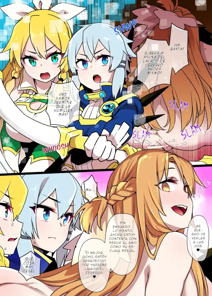 [Kusayarou] SAO [Mundo de Esclavas] (Sword Art Online) [Español]