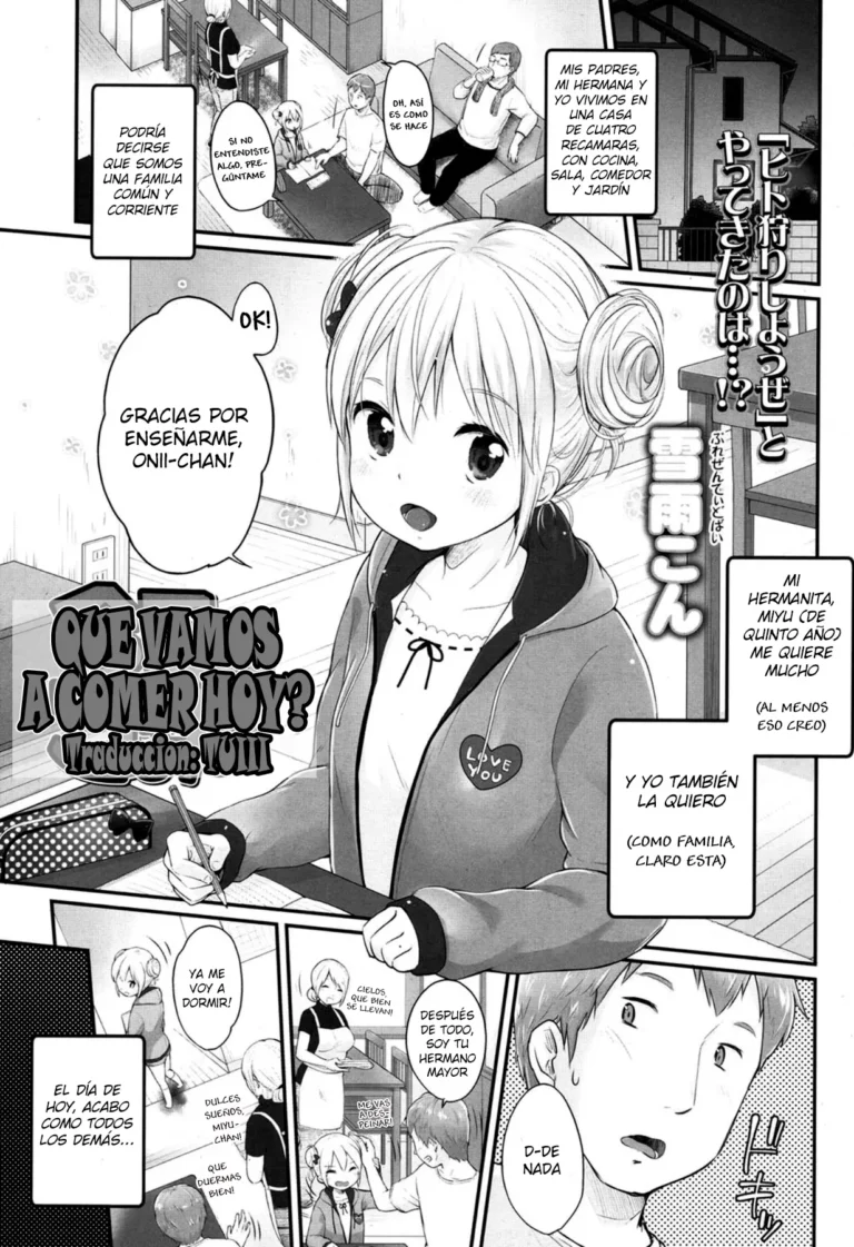 Kyou no Gohan wa? | Que vamos a comer hoy