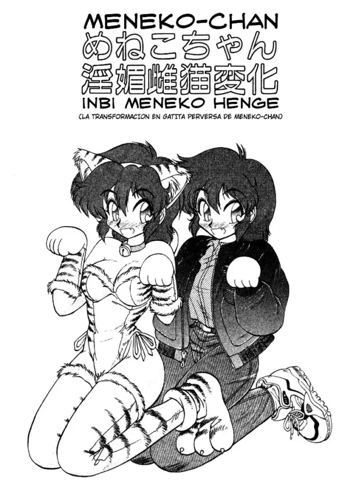 Meneko-chan Inbi Meneko Henge | La Transformacion en Gatita Perversa de Meneko-chan