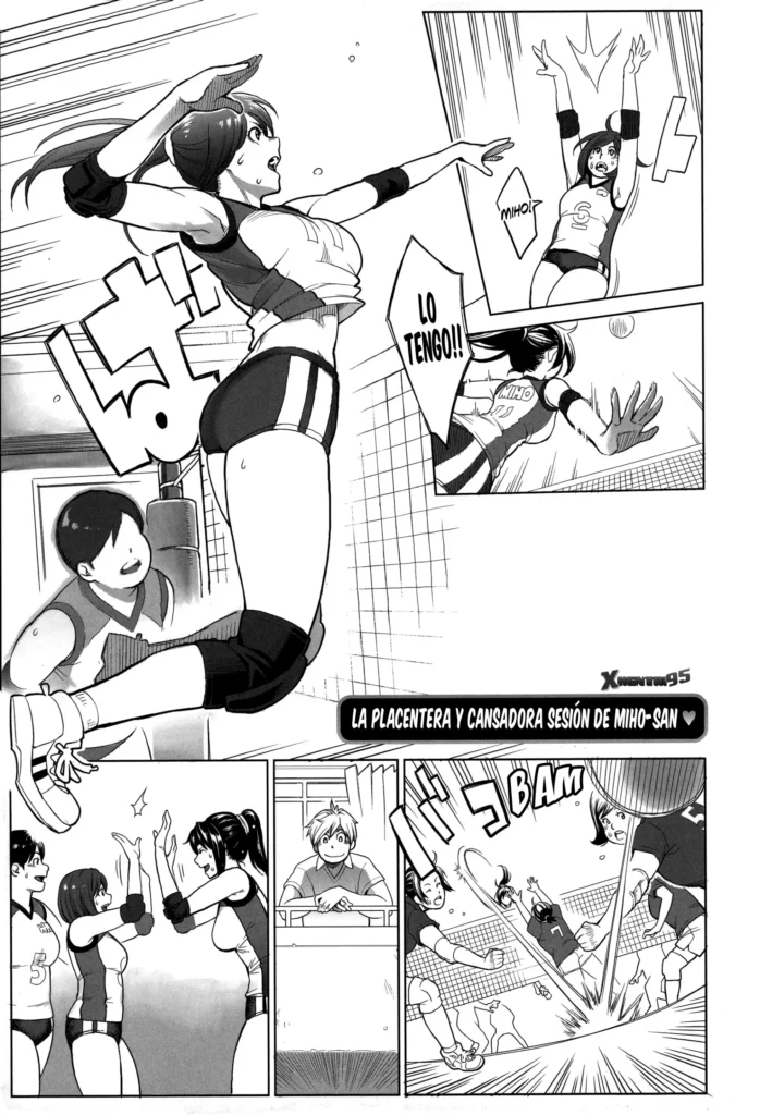 Miho-san no Kaikan Volley | La Placentera y Cansadora Sesión de Miho-San