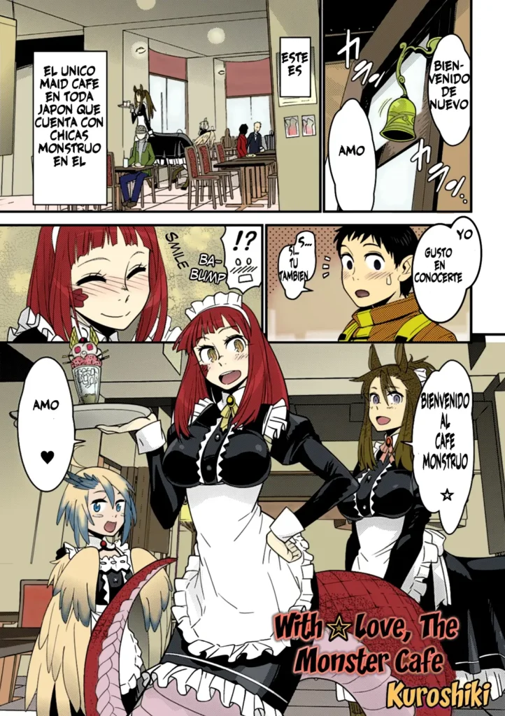 Mon Cafe Yori Ai o Komete | With Love, the Monster Cafe (decensored)