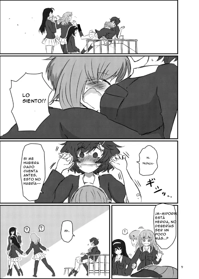 (Panzer Vor! 15) [Ooarai Nourakudou (Noumen)] Bouhatei wa Takaku Moroi | The Higher the Breakwater, the Quicker It Is to Crumble (Girls und Panzer) [ESPAÑOL] [CristoferDeLosAndes]