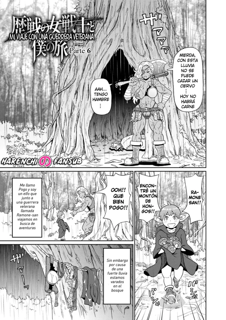 Rekisen no Onna Senshi to Boku no Tabi 06| Mi viaje con una guerrera veterana – Cap.6 (decensored)