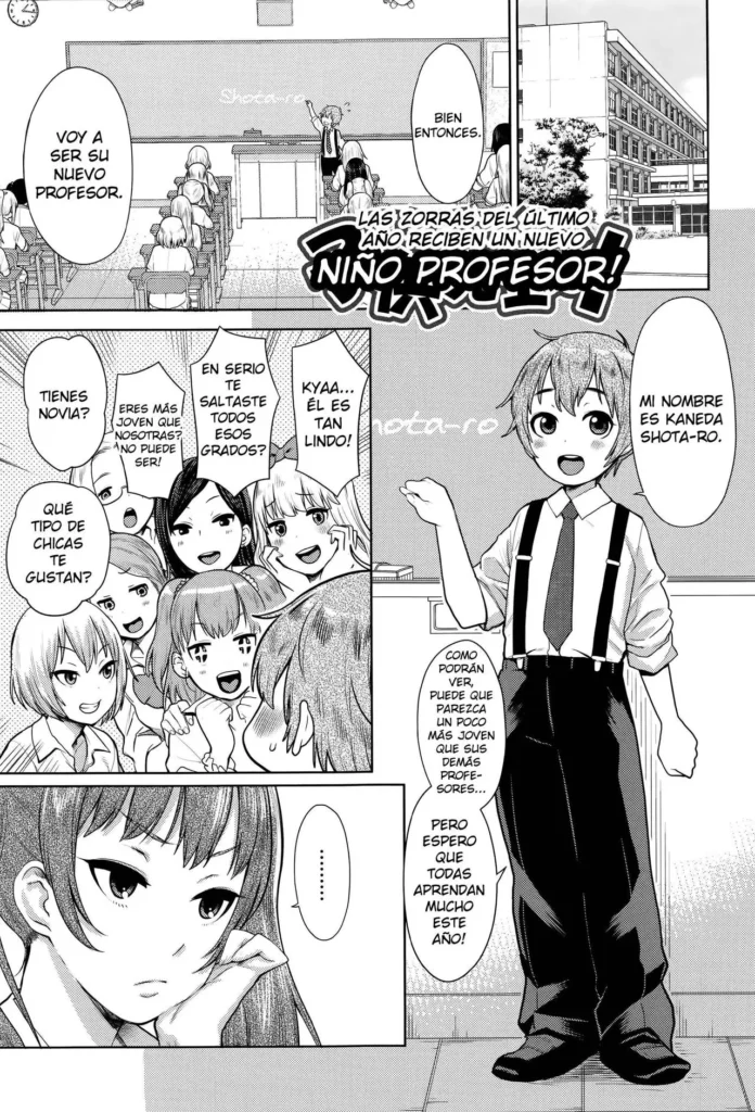 Sannen Bitch-Gumi, Kodomo Sensei | Las Zorras del Último Año Reciben un Nuevo Niño Profesor