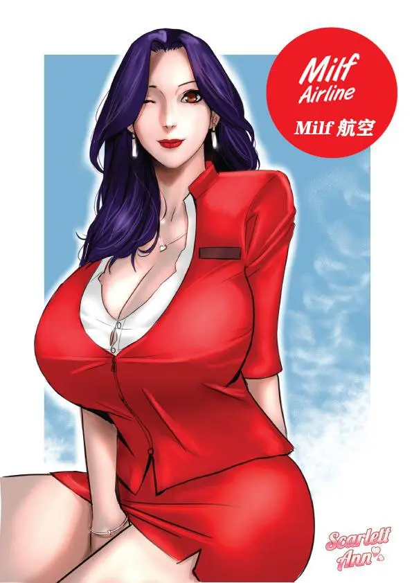 【淫乱的空姐妈妈】[Scarlett Ann]  Milf Airline 辣妈航空 1