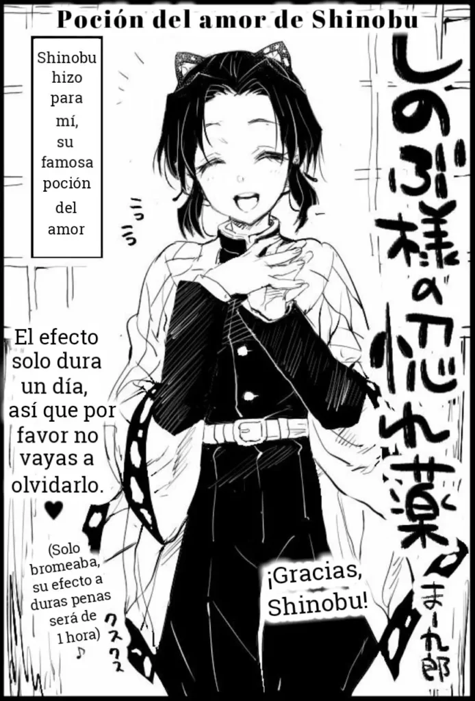 Shinobu-sama no Horegusuri | La Poción Del Amor De Shinobu