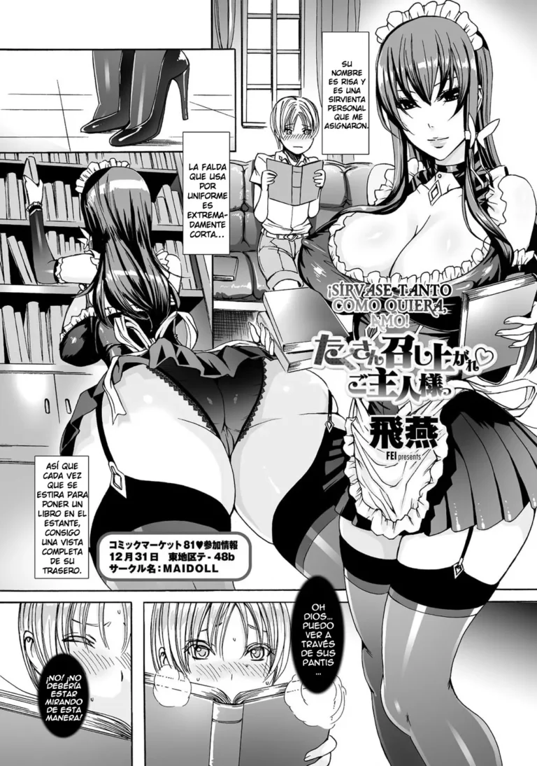 Takusan Meshiagare Goshujin-sama | ¡Sírvase tanto como quiera, amo! Ch. 1-9