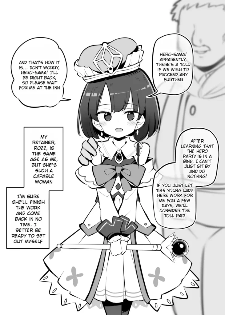 Priestess Roze, a trusted party member, returns with new stats she didn’t know she had